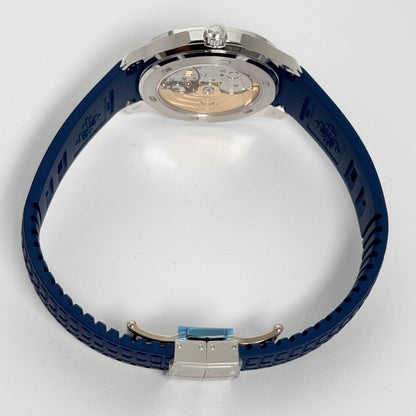 Patek Philippe Aquanaut 38.8mm Factory Set Sapphire and Diamond Dial Watch Ref# 5268/461G-001