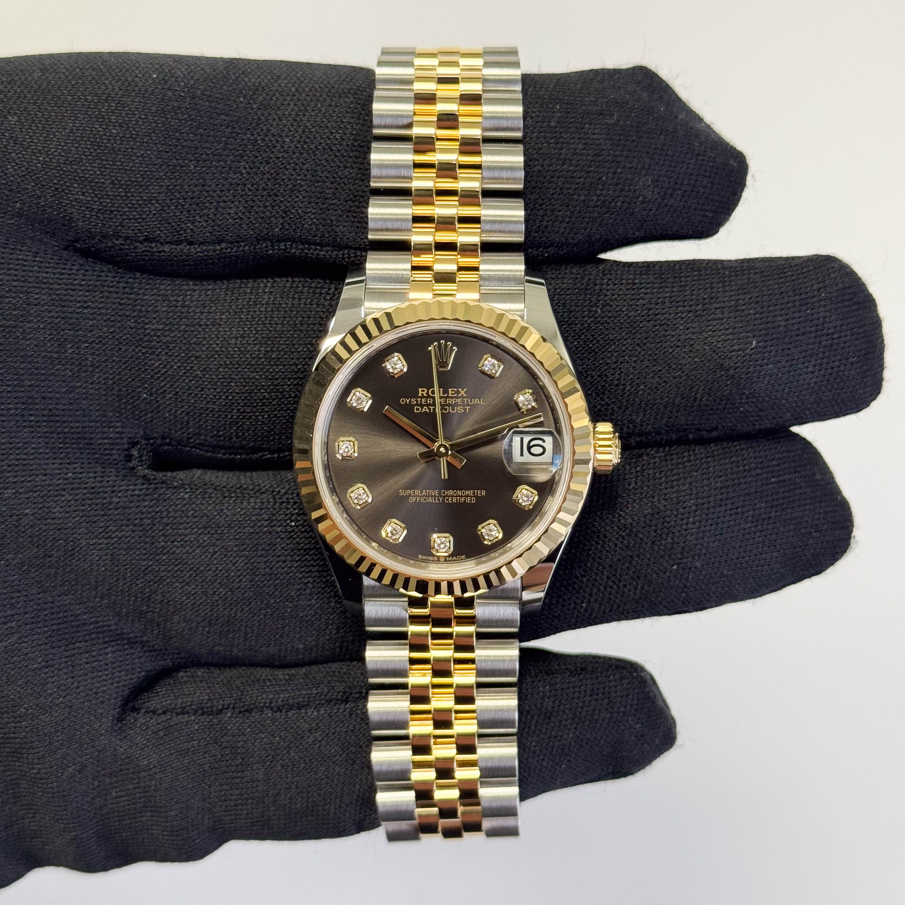 Rolex Datejust 31mm Rhodium Dial Watch Ref# 278273 - Happy Jewelers Fine Jewelry Lifetime Warranty