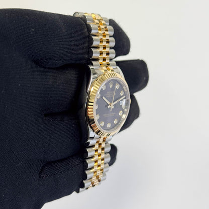 Rolex Datejust 31mm Rhodium Dial Watch Ref# 278273 - Happy Jewelers Fine Jewelry Lifetime Warranty