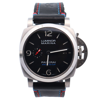 Panerai Luminor 44mm Black Dial Watch Ref# PAM00727 - Happy Jewelers Fine Jewelry Lifetime Warranty