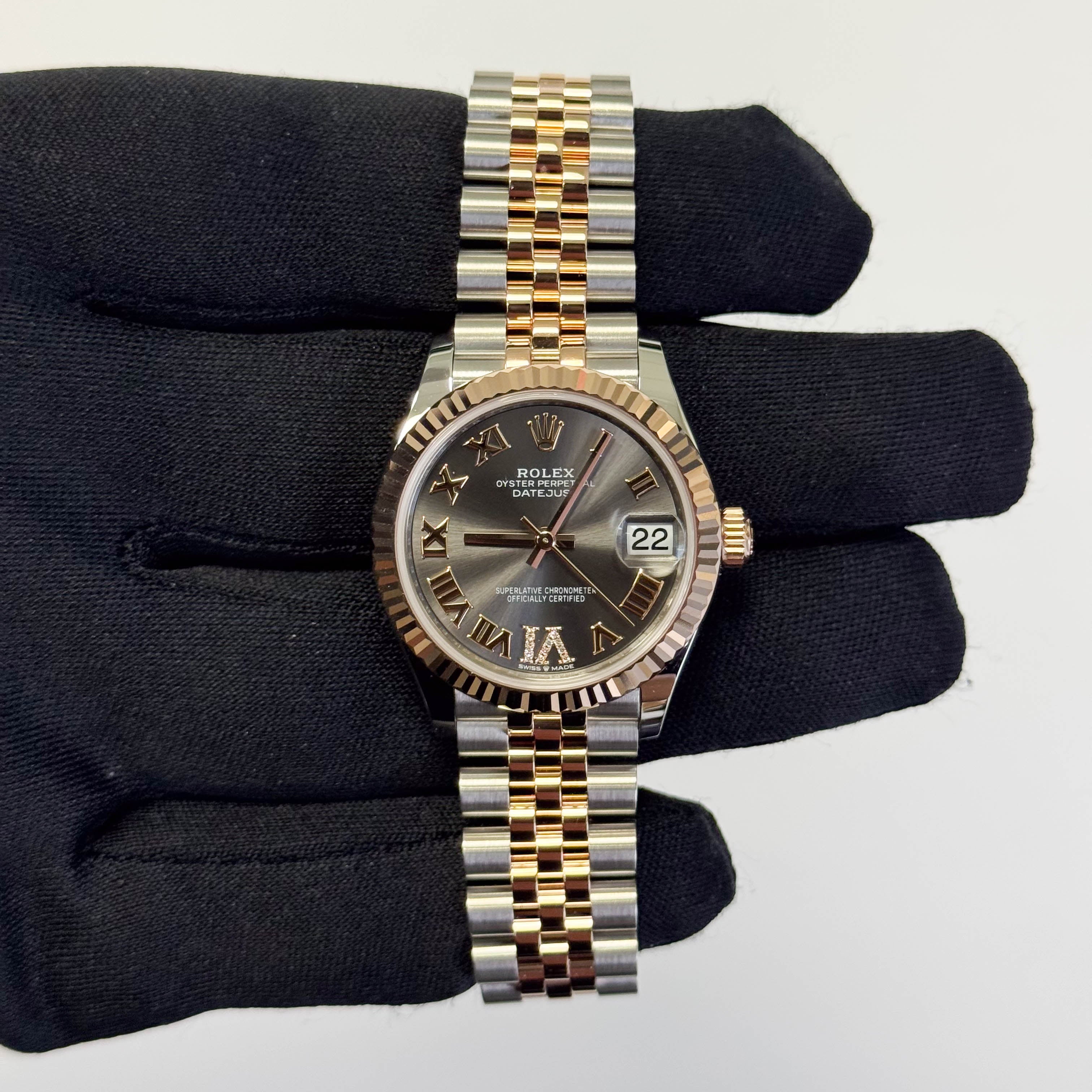 Rolex Datejust 31mm Rhodium Dial Watch Ref# 278273 - Happy Jewelers Fine Jewelry Lifetime Warranty