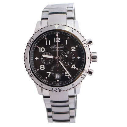 Breguet Type XXI 43mm Grey Dial Watch Ref# 3810 - Happy Jewelers Fine Jewelry Lifetime Warranty