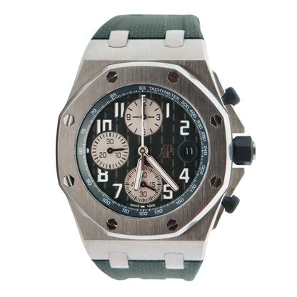 Audemars Piguet Royal Oak 42mm Blue Dial Watch Ref# 26238TI.OO.A056CA.01 - Happy Jewelers Fine Jewelry Lifetime Warranty