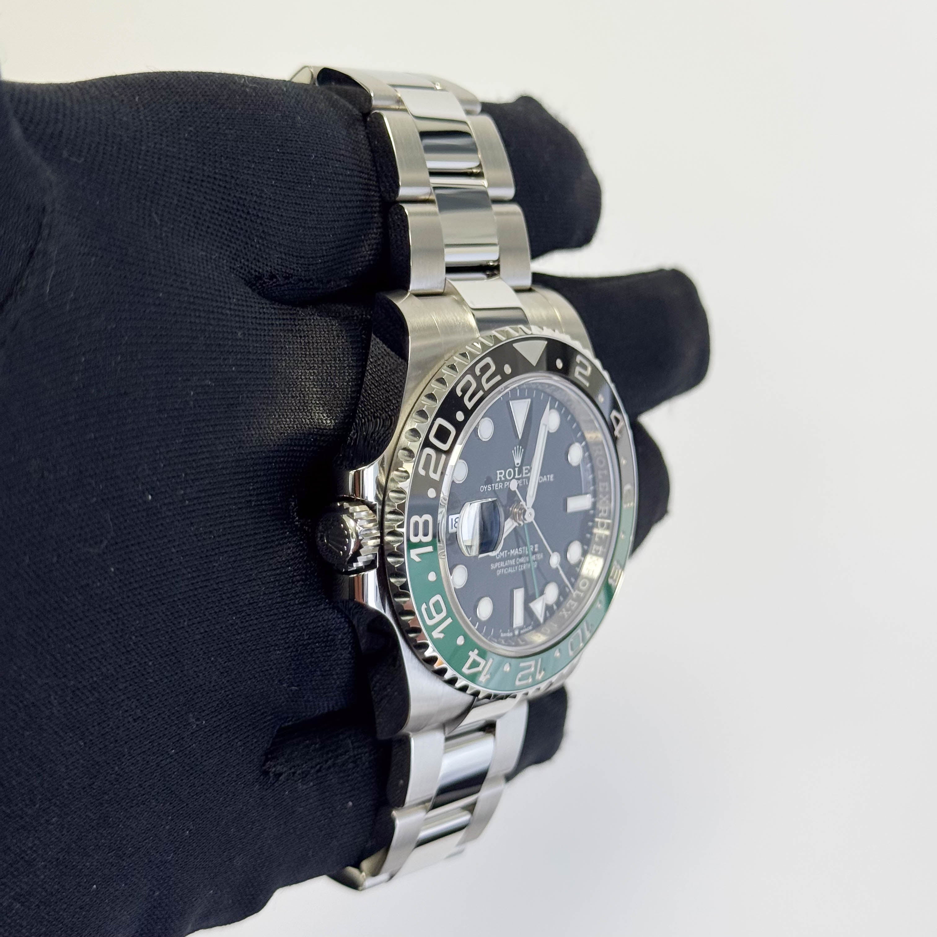 Rolex GMT-Master II 40mm Black Dial Watch Ref# 126720VTNR - Happy Jewelers Fine Jewelry Lifetime Warranty