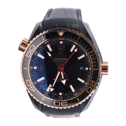 Omega Seamaster 45.5mm Black Dial Watch Ref# 215.63.46.22.01.001 - Happy Jewelers Fine Jewelry Lifetime Warranty