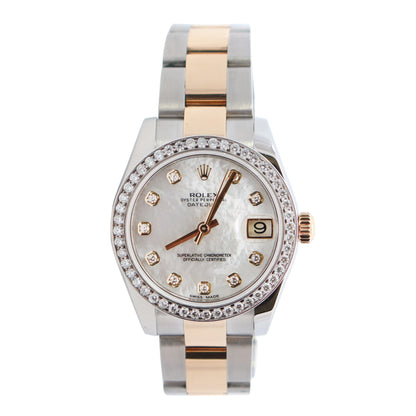 Rolex Datejust 31mm MOP Dial Watch Ref# 178273 - Happy Jewelers Fine Jewelry Lifetime Warranty