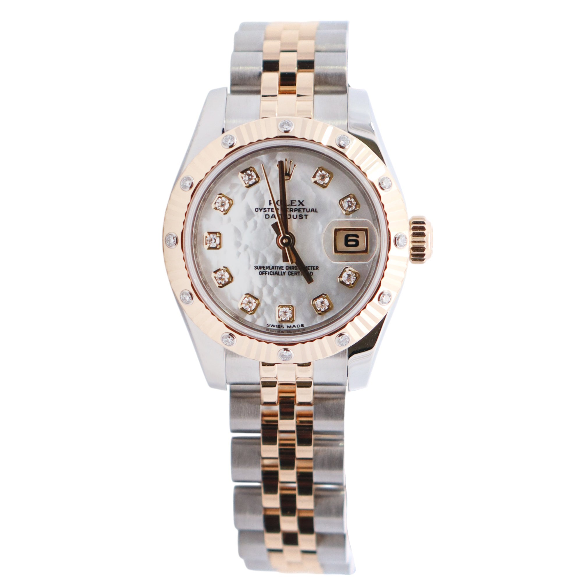 Rolex Datejust 26mm MOP Dial Watch Ref# 179313 - Happy Jewelers Fine Jewelry Lifetime Warranty