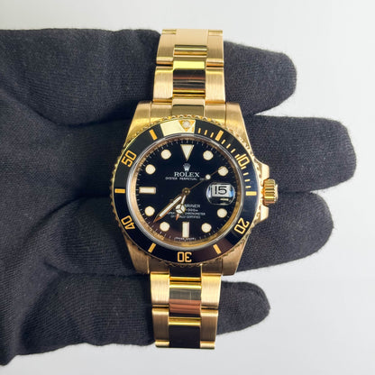 Rolex Submariner 40mm Black Dial Ref# 116618LN