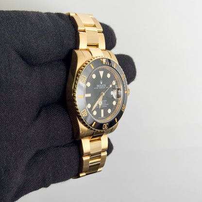 Rolex Submariner 40mm Black Dial Ref# 116618LN