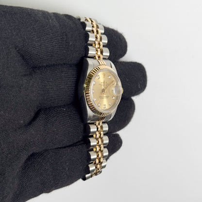 Rolex Datejust 26mm MOP Dial Watch Ref# 69173