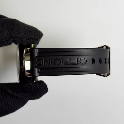 Panerai Luminor Marina Base Logo 44mm Black Dial Watch Ref# PAM00005 - Happy Jewelers Fine Jewelry Lifetime Warranty