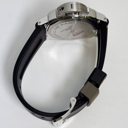Panerai Luminor Marina Base Logo 44mm Black Dial Watch Ref# PAM00005 - Happy Jewelers Fine Jewelry Lifetime Warranty