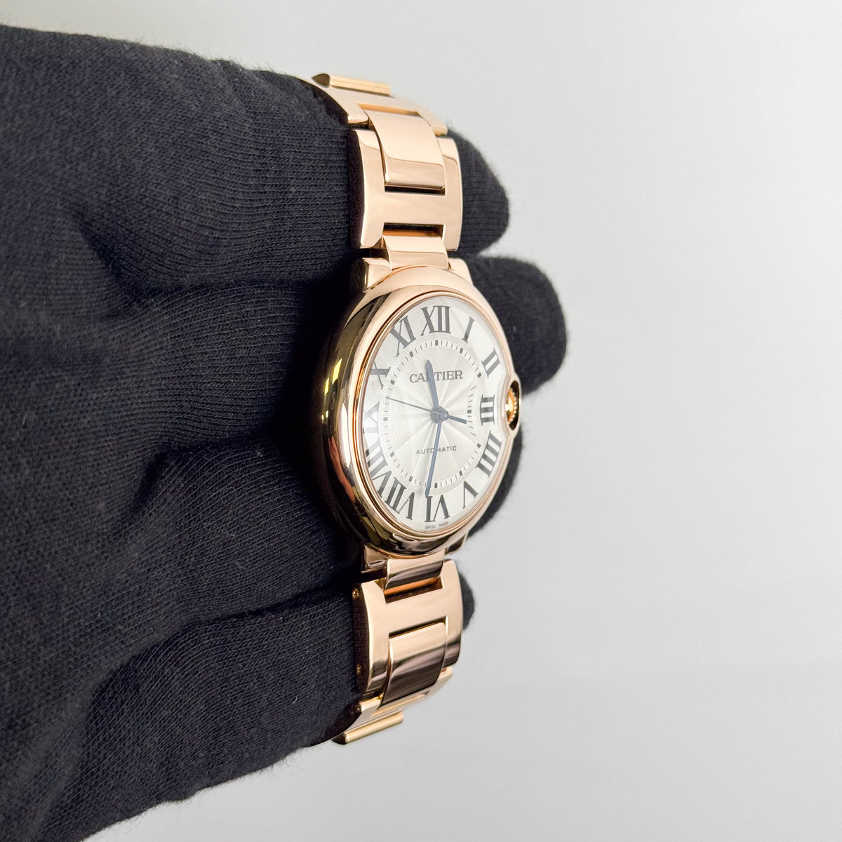Cartier Ballon Bleu De Cartier 36mm Silver Dial Watch Ref# W69004Z2