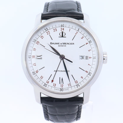 Baume & Mercier Classima 42mm Silver Dial Watch Ref# 65494 - Happy Jewelers Fine Jewelry Lifetime Warranty