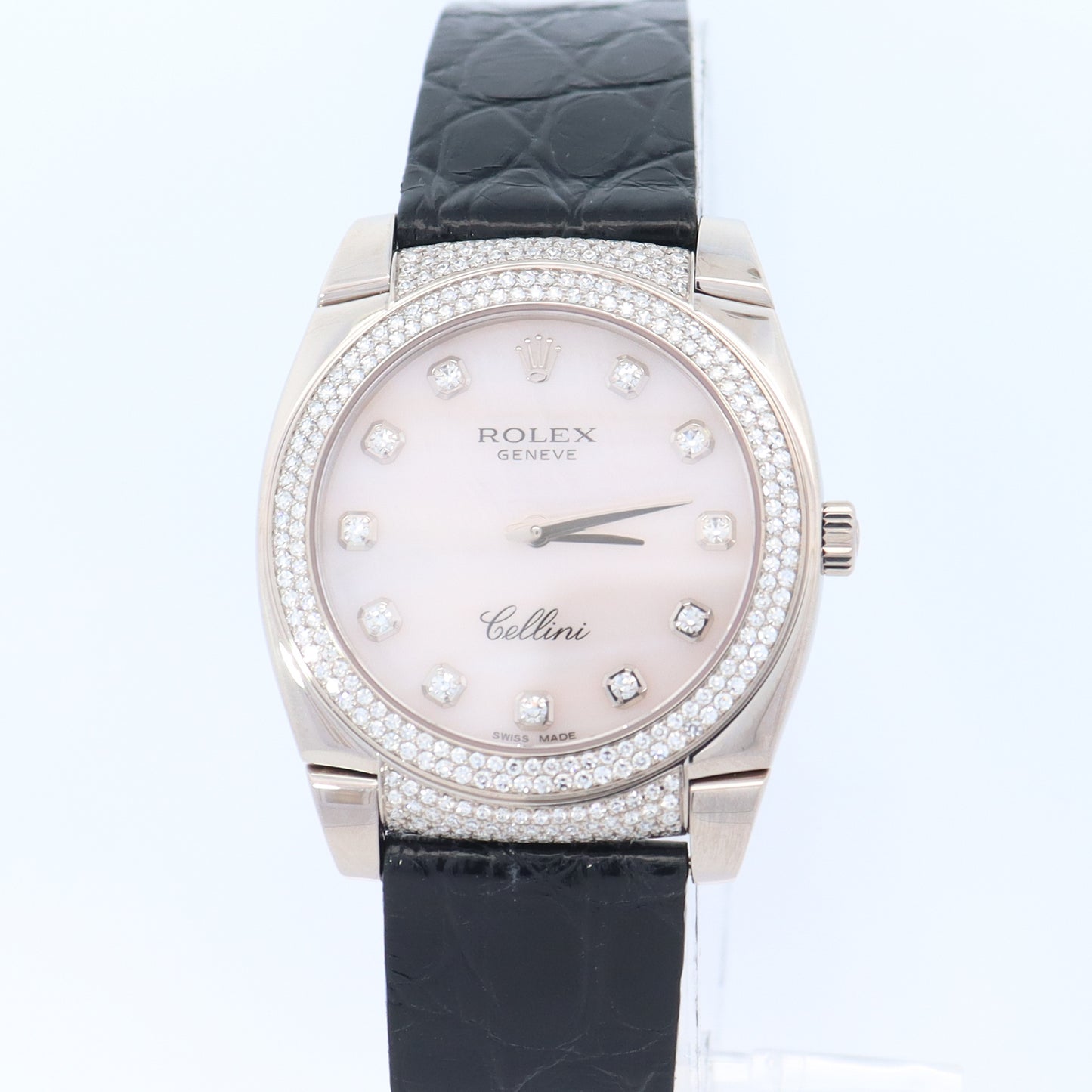 Rolex Cellini 32mm MOP Dial Watch Ref# 6321/9