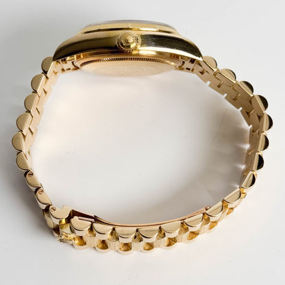 Rolex Day-Date 36mm Champagne Dial Watch Ref# 18078