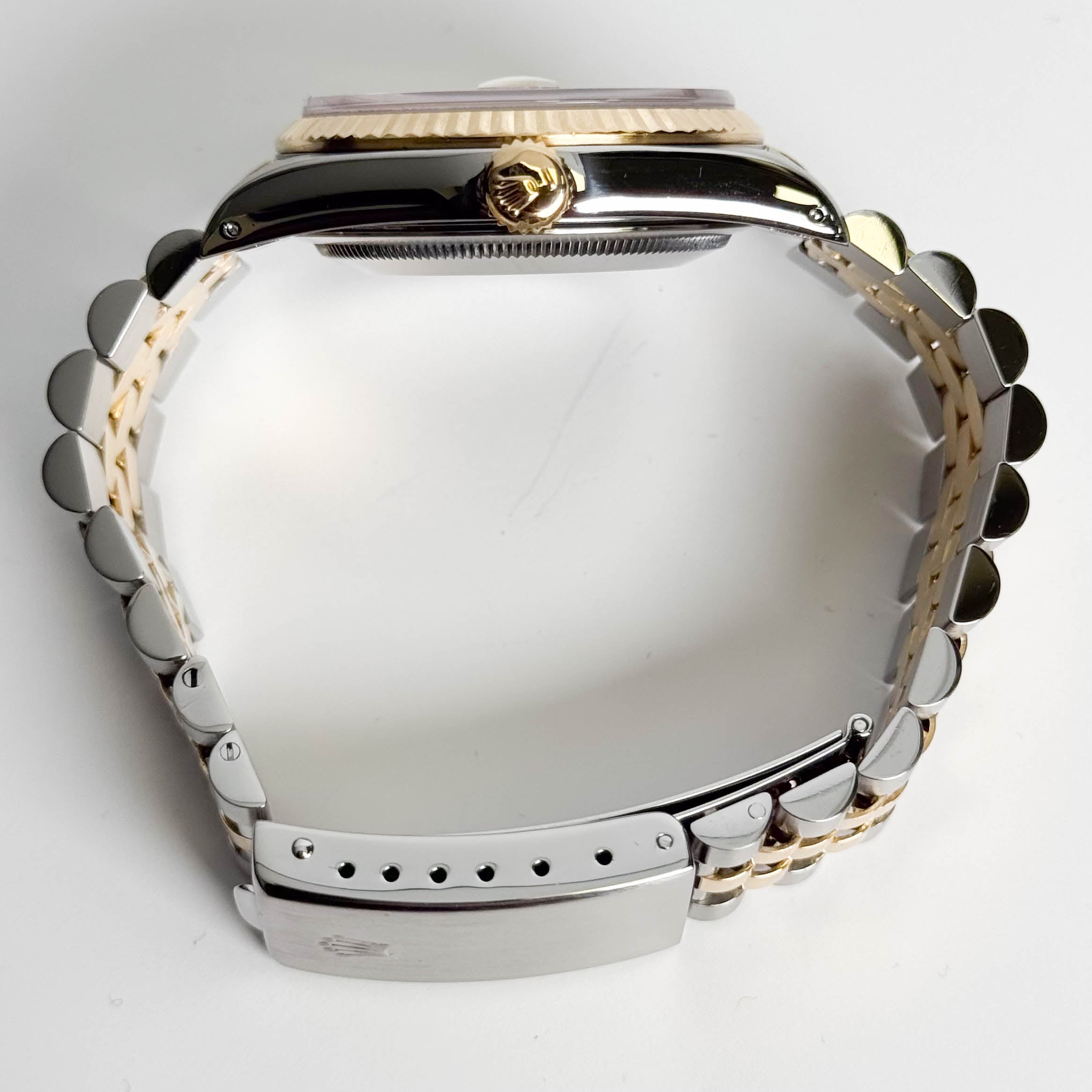 Rolex Datejust 36mm Champagne Dial Watch Ref# 16233 - Happy Jewelers Fine Jewelry Lifetime Warranty