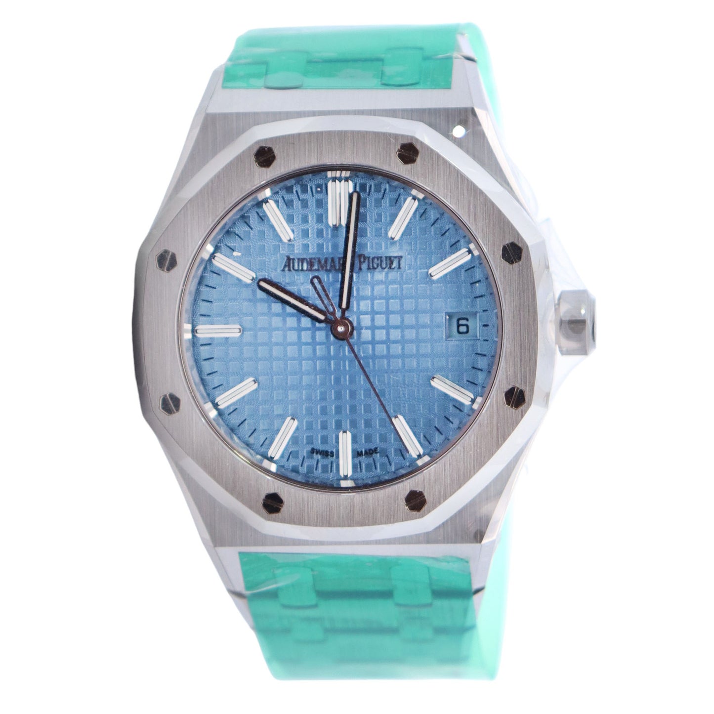 Audemars Piguet Royal Oak 37mm Blue Dial Watch Ref# 15550ST.OO.1356ST.04