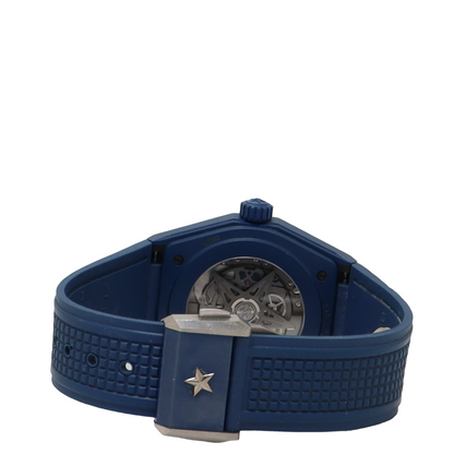 Zenith Defy Classic Ceramic Blue 41mm Blue Stick Dial Watch Reference#: 49.9003.670/51.R793 - Happy Jewelers Fine Jewelry Lifetime Warranty