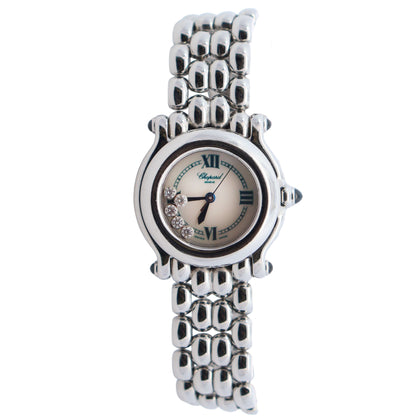 Chopard Happy Sport 26mm White Dial Watch Ref# 27/8250-23 - Happy Jewelers Fine Jewelry Lifetime Warranty