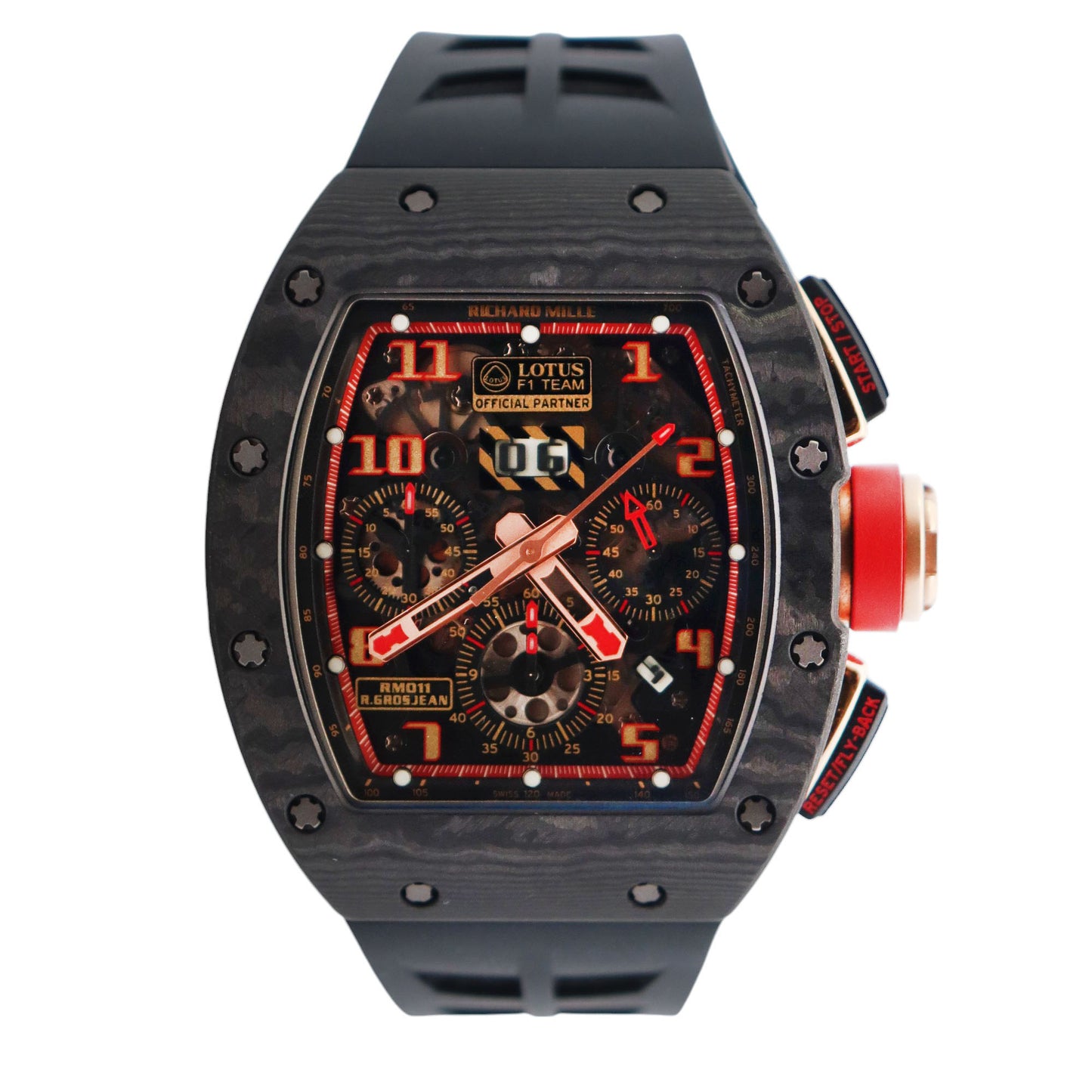 Richard Mille RM011 42mm Openwork Dial Watch Ref# RM011