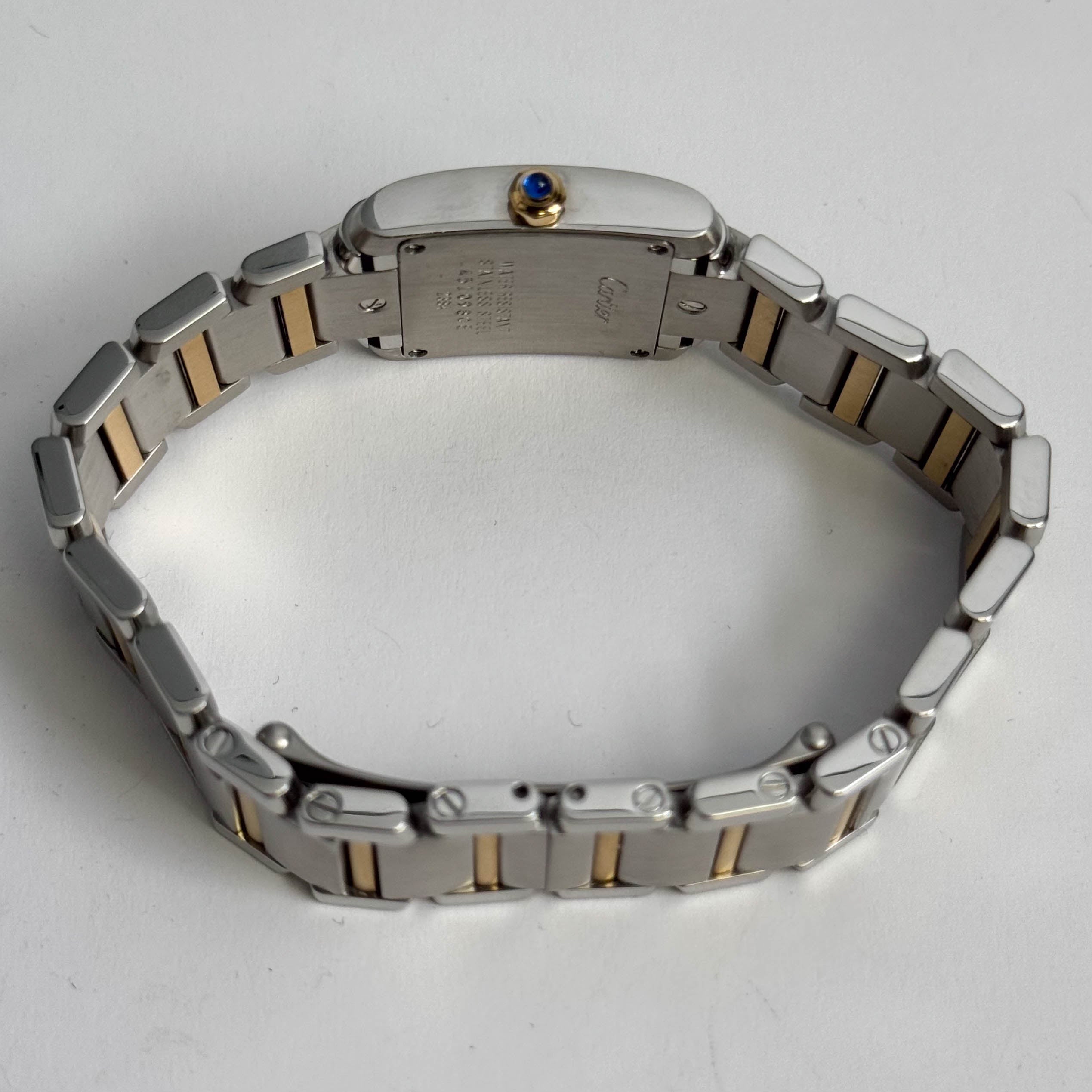 Cartier Tank 20mm White Dial Watch Ref# W51007Q4