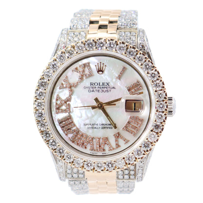 Rolex Datejust 36mm MOP Dial Watch Ref# 1603 - Happy Jewelers Fine Jewelry Lifetime Warranty