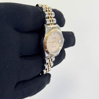 Rolex Datejust 26mm Champagne Dial Watch Ref#  69173 - Happy Jewelers Fine Jewelry Lifetime Warranty