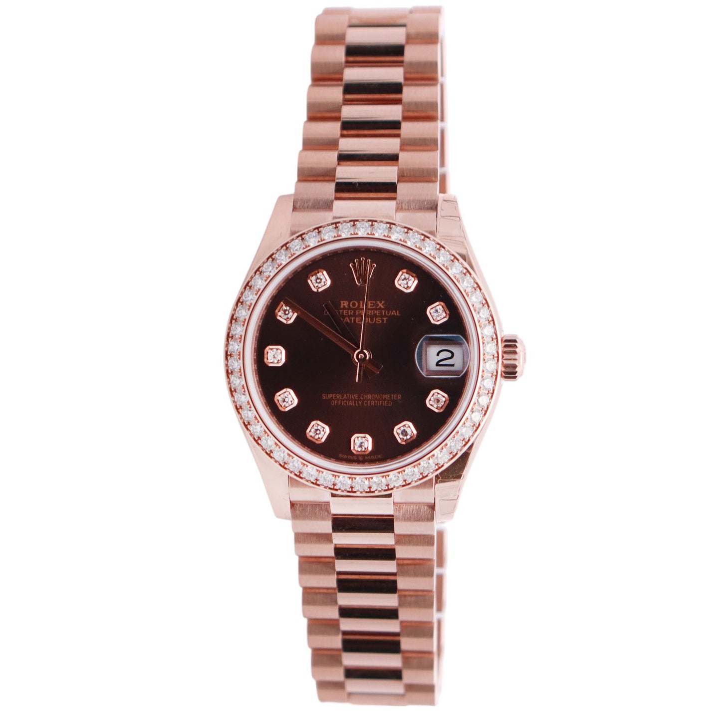 Rolex Datejust 31mm Chocolate Dial Watch Ref# 278285RBR