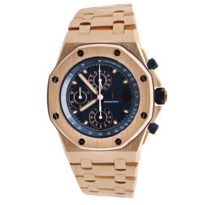 Audemars Piguet Royal Oak 42mm Blue Dial Watch Ref# 25721BA.OO.1000BA.02 - Happy Jewelers Fine Jewelry Lifetime Warranty