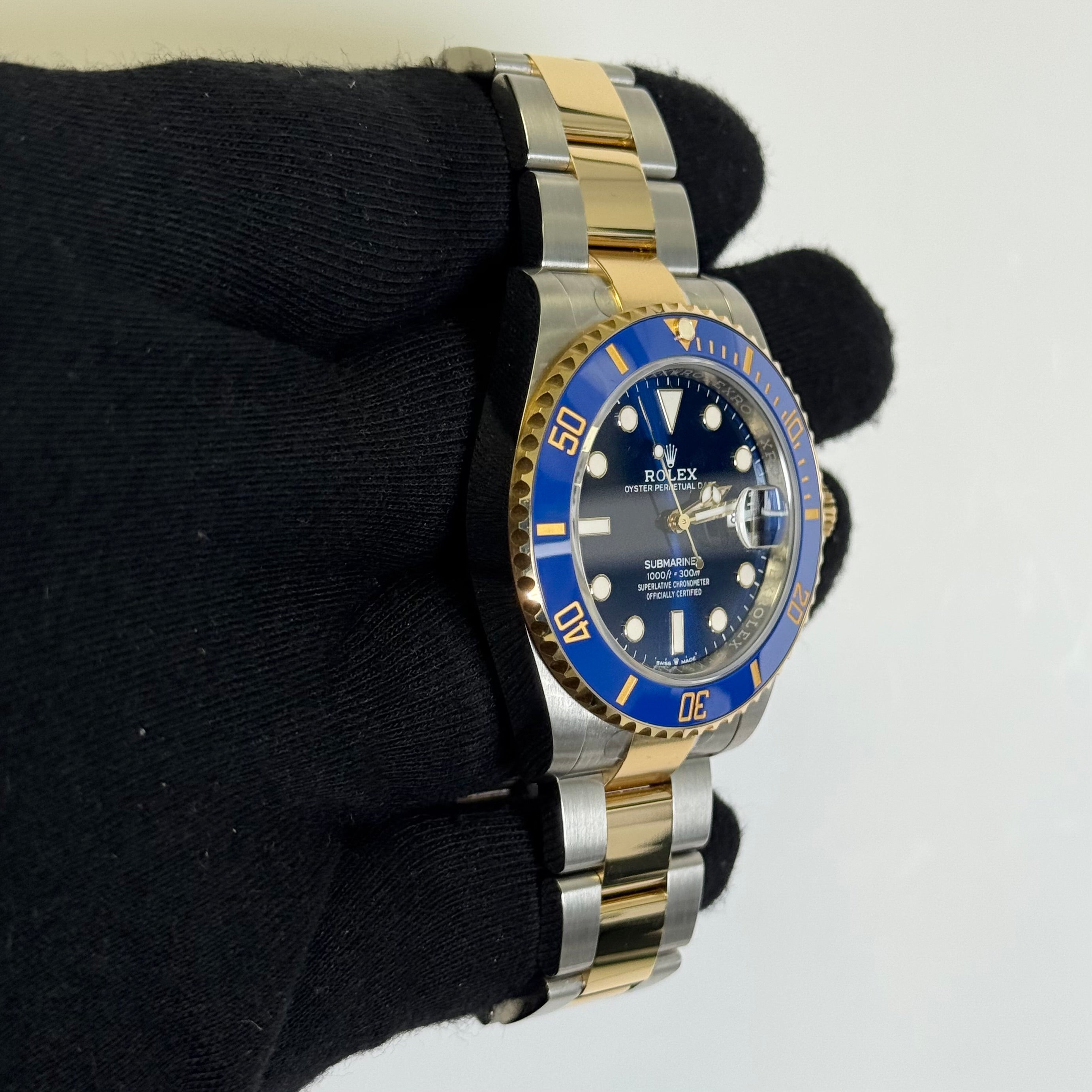Rolex Submariner 41mm Blue Dial Watch Ref# 126613LB - Happy Jewelers Fine Jewelry Lifetime Warranty