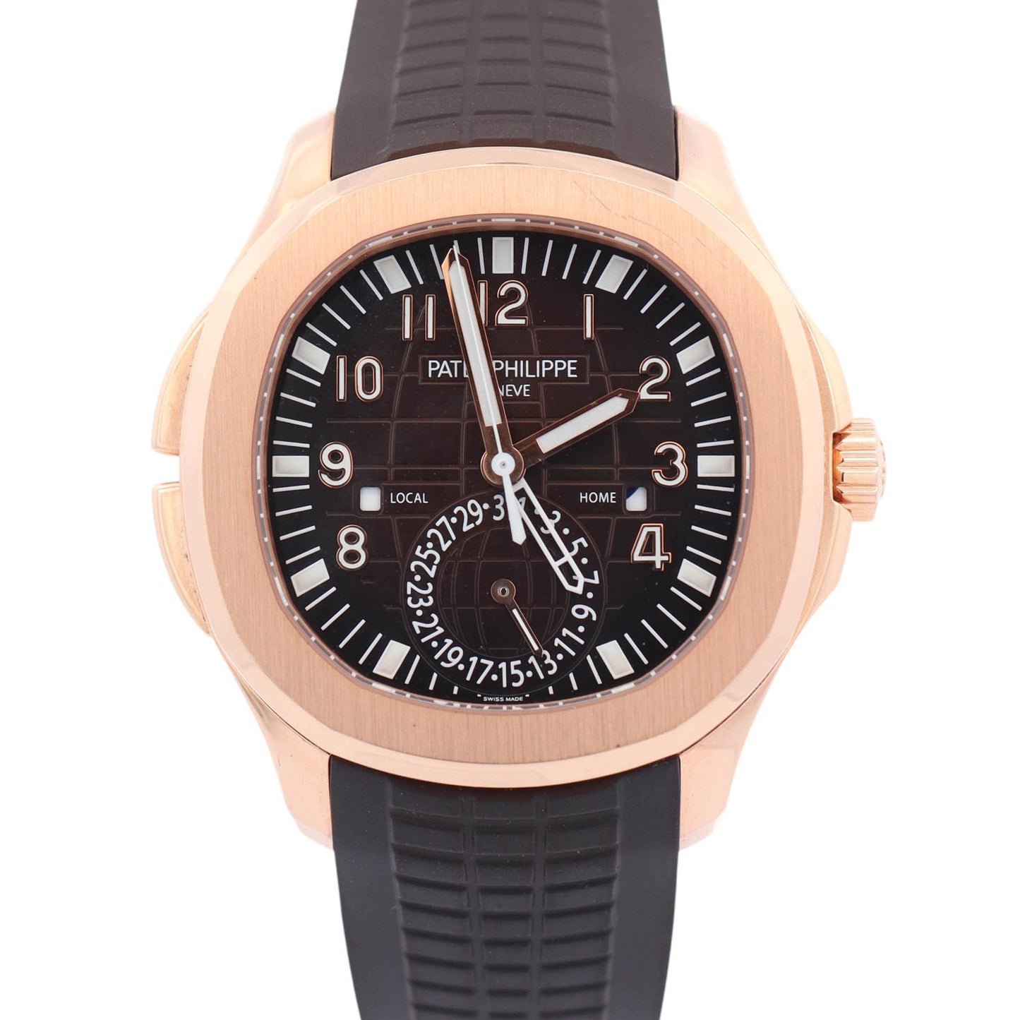 Patek Philippe Aquanaut 40mm Brown Dial Watch Ref# 5164R-001