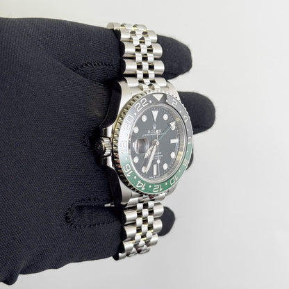 Rolex GMT-Master II "Sprite" 40mm Black Dial Watch Ref# 126720VTNR