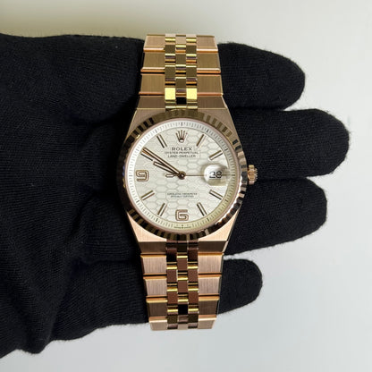Rolex Land-Dweller 40mm White Dial Watch Ref# 127335 - Happy Jewelers Fine Jewelry Lifetime Warranty