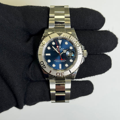 Rolex Yacht-Master 40mm Blue Dial Watch Ref# 126622 - Happy Jewelers Fine Jewelry Lifetime Warranty