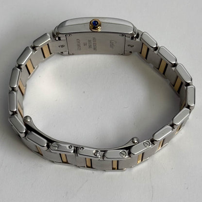 Cartier Tank 20mm White Dial Watch Ref# W51007Q4