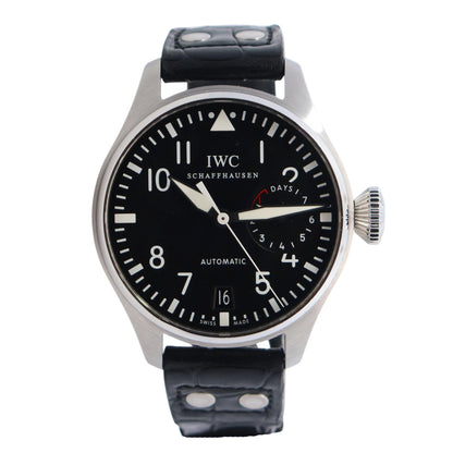 IWC Big Pilot 46.2mm Black Dial Watch Ref# IW5004-01 - Happy Jewelers Fine Jewelry Lifetime Warranty