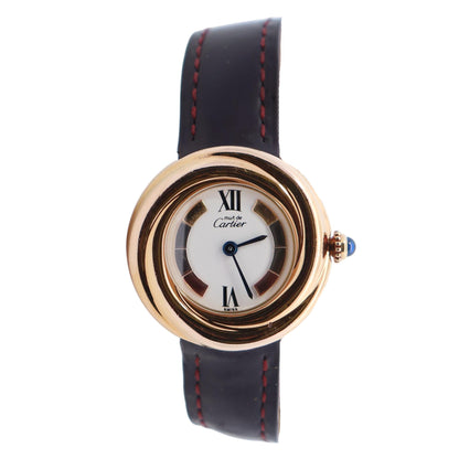 Cartier Trinity 26mm Ivory Dial Watch Ref# 2735 - Happy Jewelers Fine Jewelry Lifetime Warranty