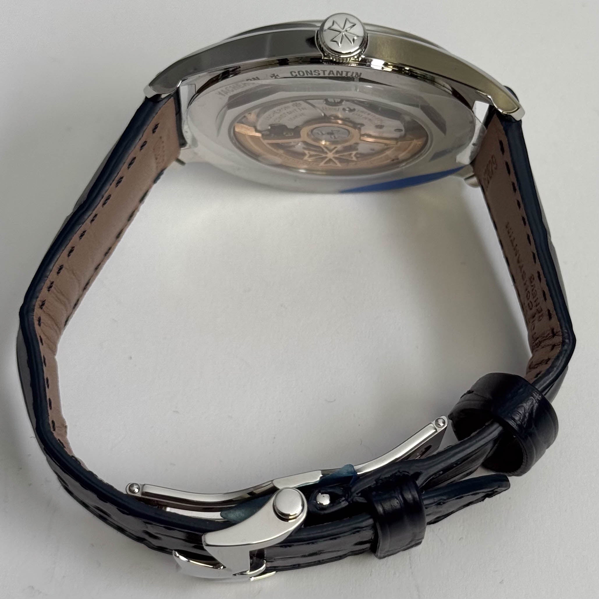 Vacheron Constantin FiftySix 40mm Blue Dial Ref# 4600E/000A-B487 - Happy Jewelers Fine Jewelry Lifetime Warranty