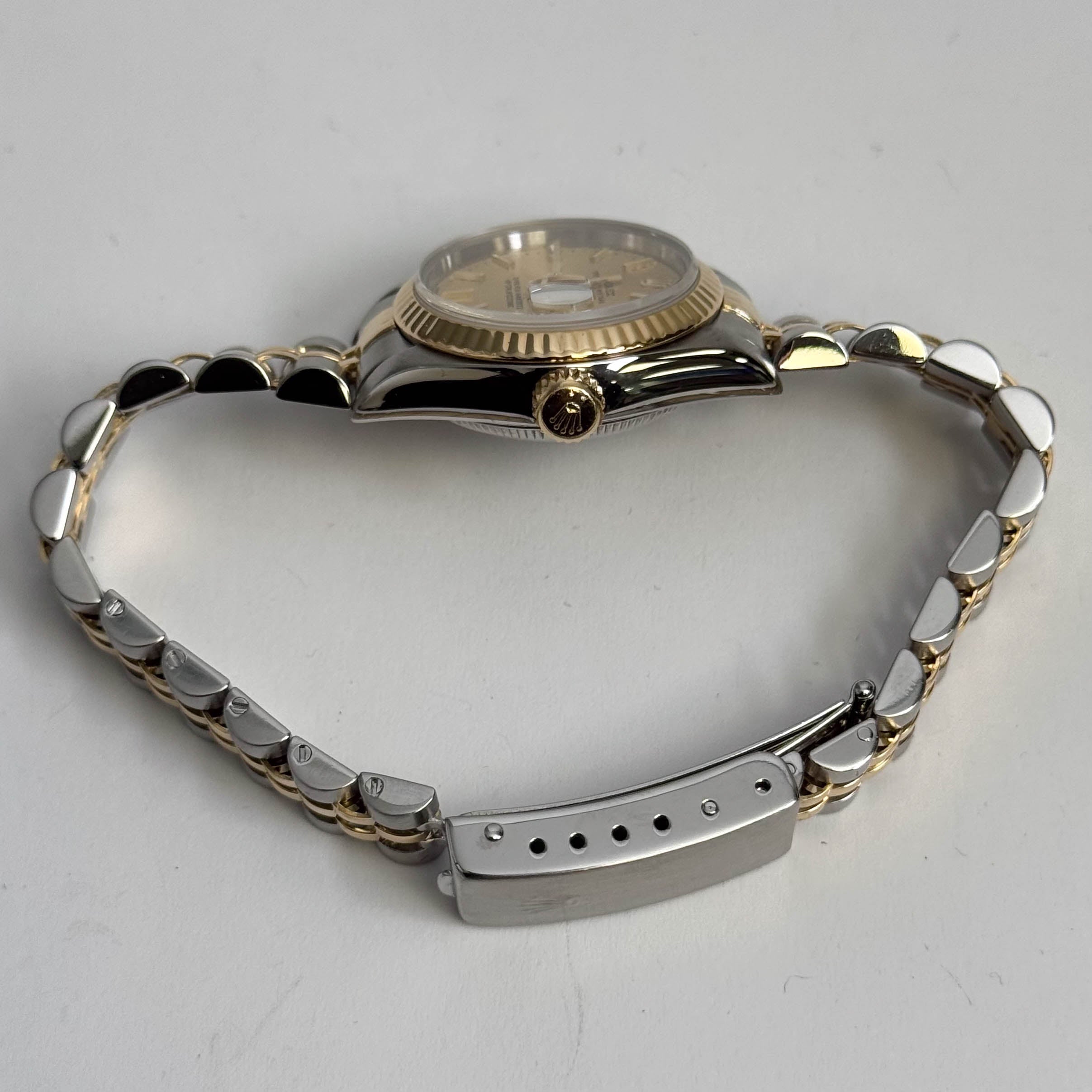 Rolex Datejust 26mm Champagne Dial Watch Ref# 69173