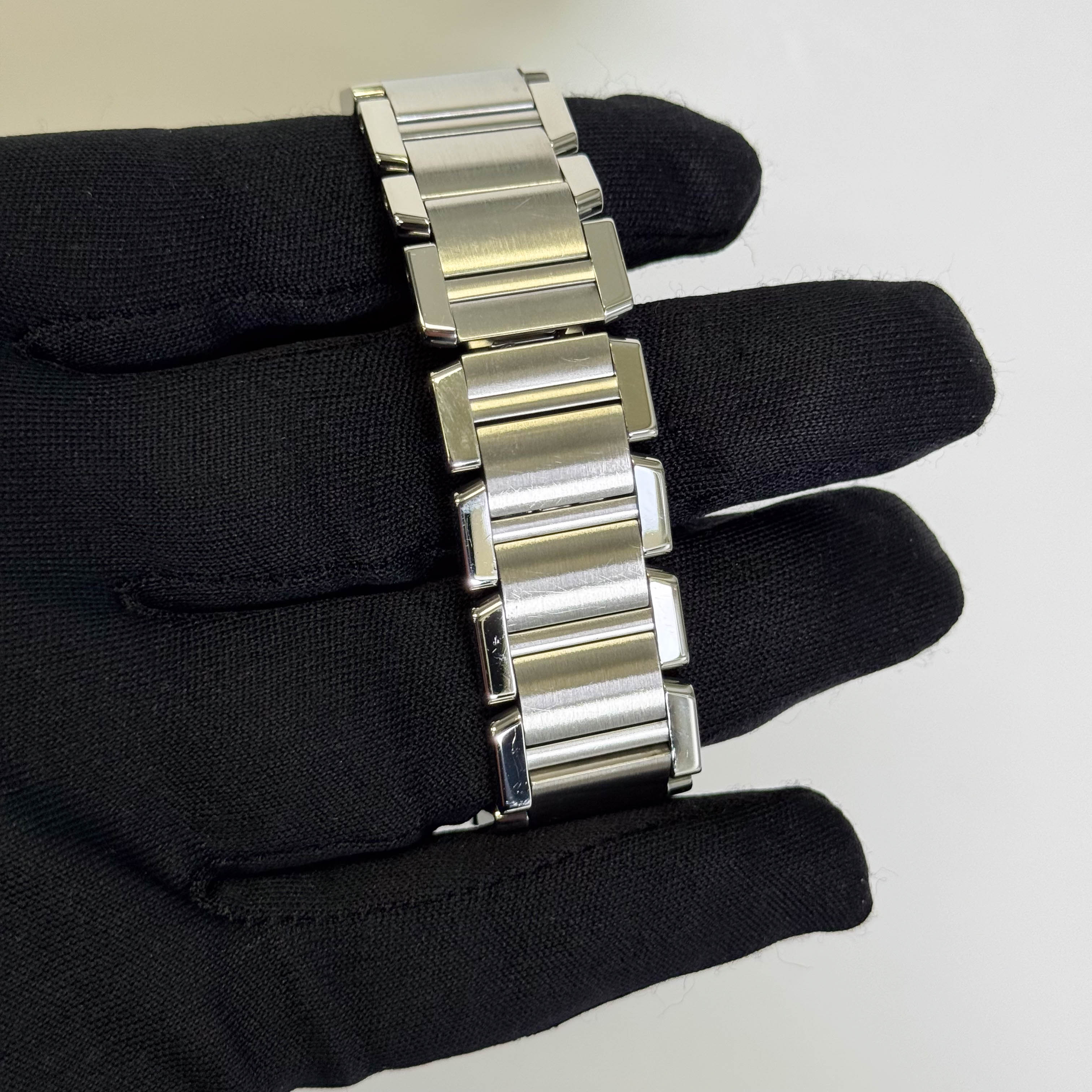 Cartier Tank 28mm White Dial Watch Ref# W51024Q3