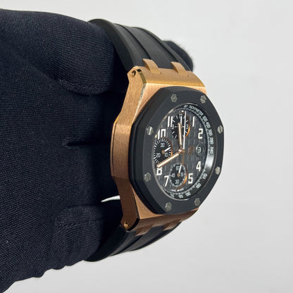 Audemars Piguet Royal Oak Offshore 42mm Anthracite Dial Watch# 26238OK.OO,A002CA.01 - Happy Jewelers Fine Jewelry Lifetime Warranty