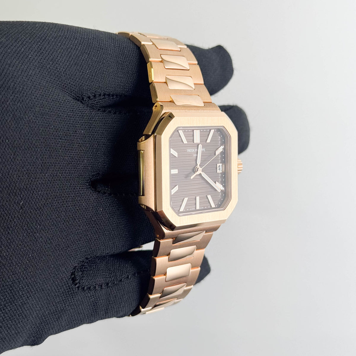 Patek Philippe Cubitus 40mm Brown Dial Watch Ref# 7128/1R-001 - Happy Jewelers Fine Jewelry Lifetime Warranty