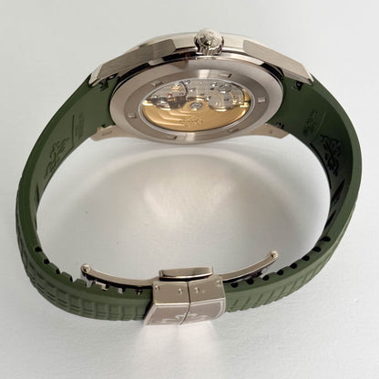 Patek Philippe Aquanaut 42mm Green Dial Watch Ref# 5168G-010 - Happy Jewelers Fine Jewelry Lifetime Warranty