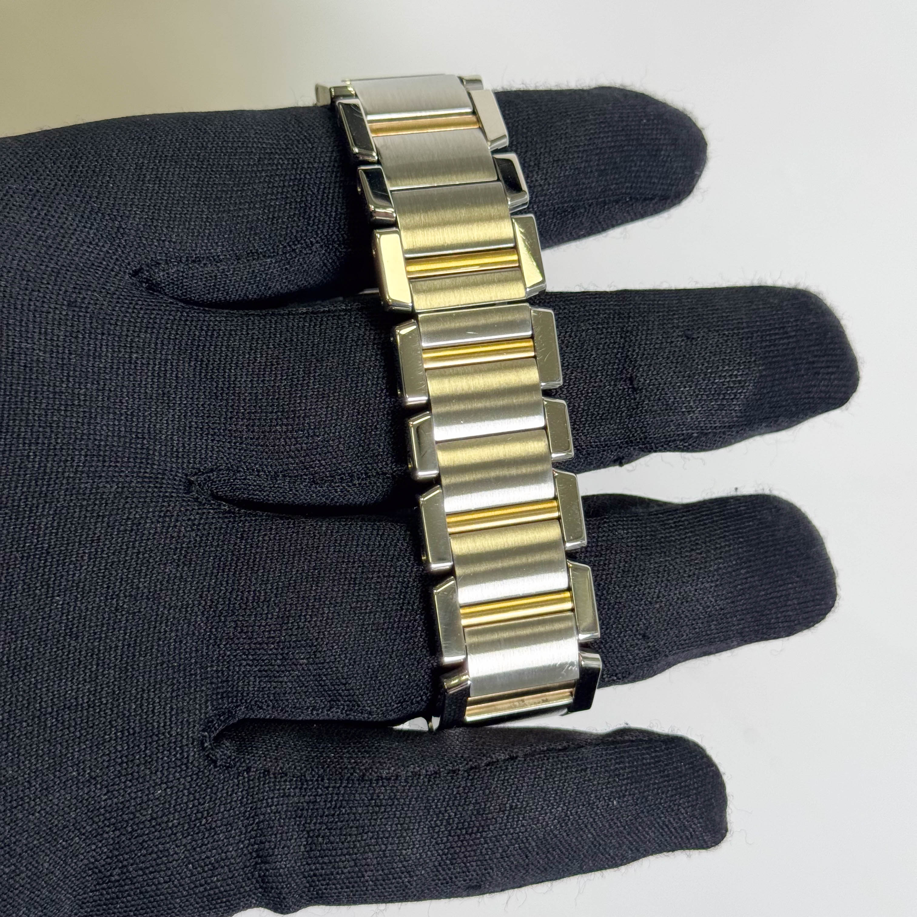 Cartier Tank Francaise Stainless Steel 32mm White Dial Watch Ref# W51005Q4 - Happy Jewelers Fine Jewelry Lifetime Warranty