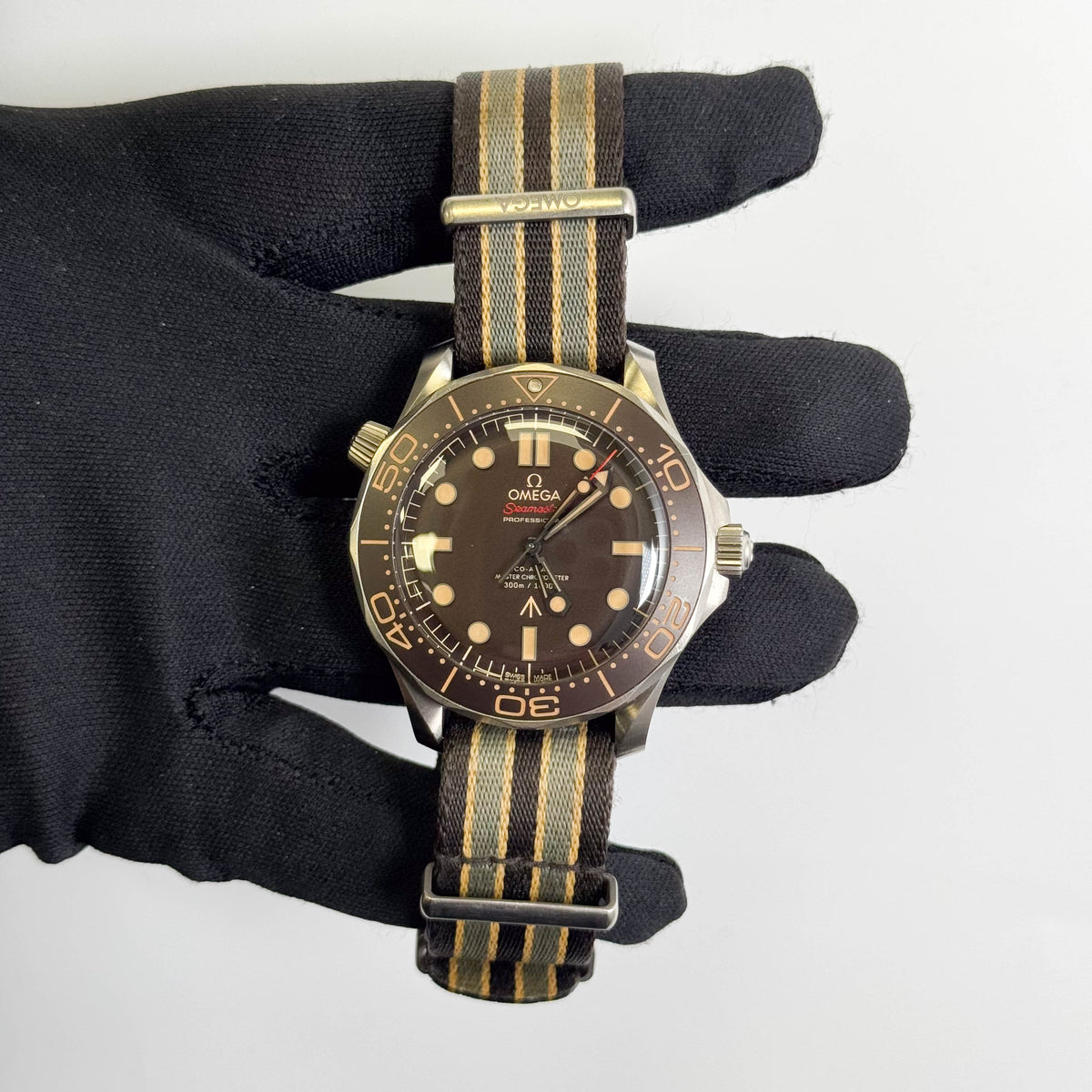 Omega Seamaster 42mm Brown Dial Watch Ref# 210.92.42.20.01.001