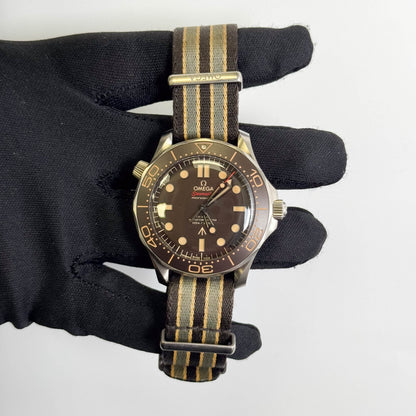 Omega Seamaster 42mm Brown Dial Watch Ref# 210.92.42.20.01.001