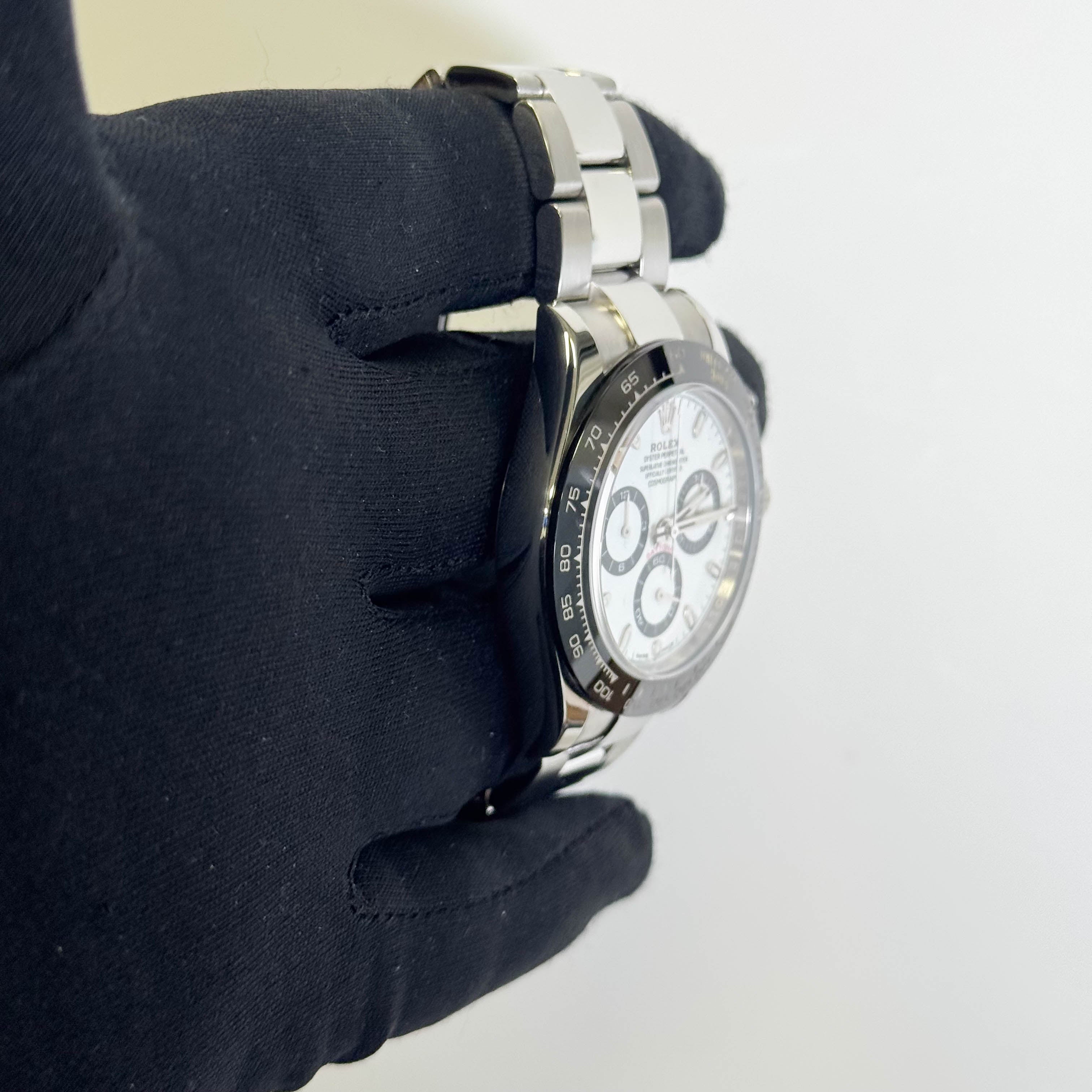 Rolex Daytona 40mm White Dial Watch Ref# 116500LN – Happy Jewelers