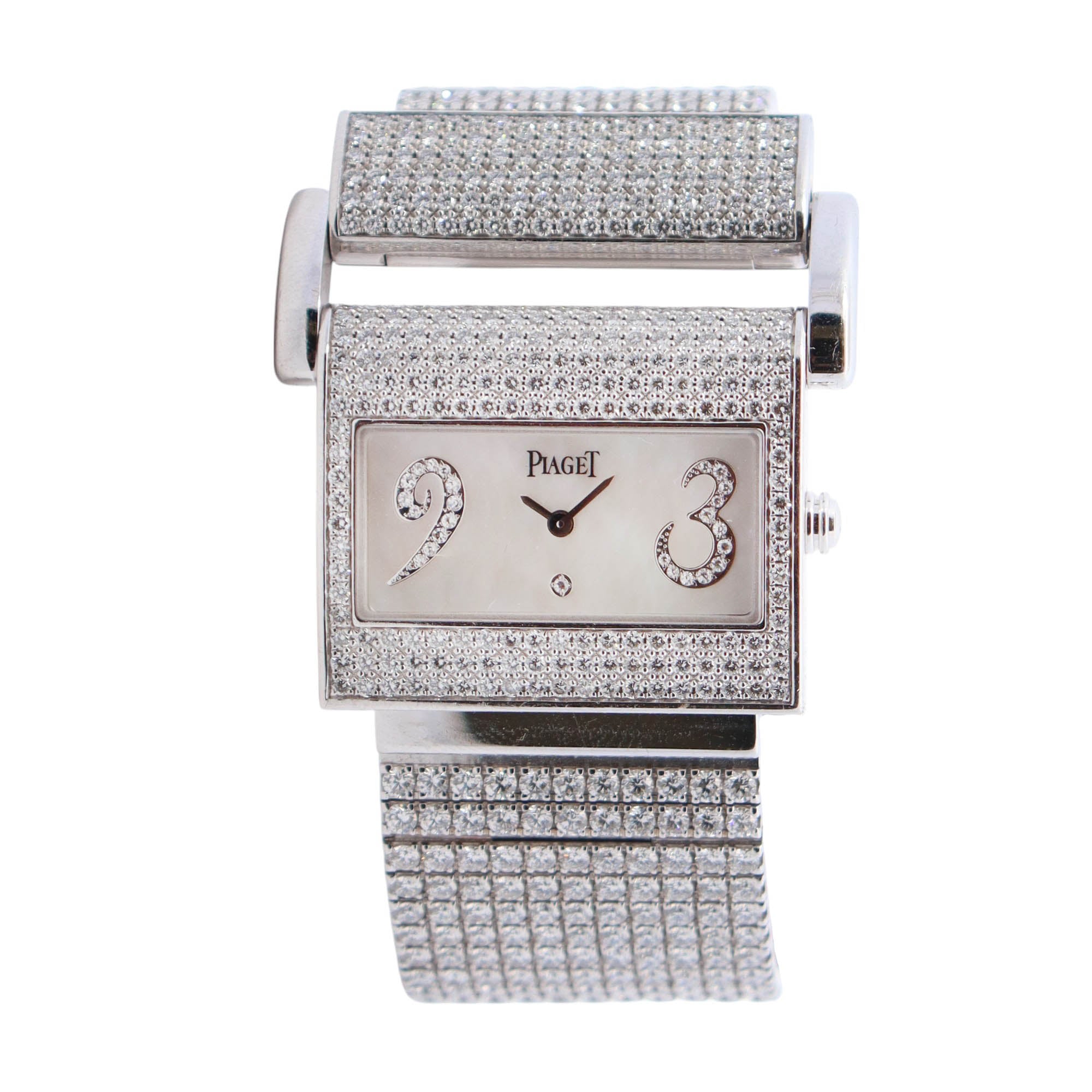 Piaget Protocole XL 30mm MOP Dial Watch Ref# G0A29021 - Happy Jewelers Fine Jewelry Lifetime Warranty