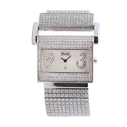 Piaget Protocole XL 30mm MOP Dial Watch Ref# G0A29021 - Happy Jewelers Fine Jewelry Lifetime Warranty